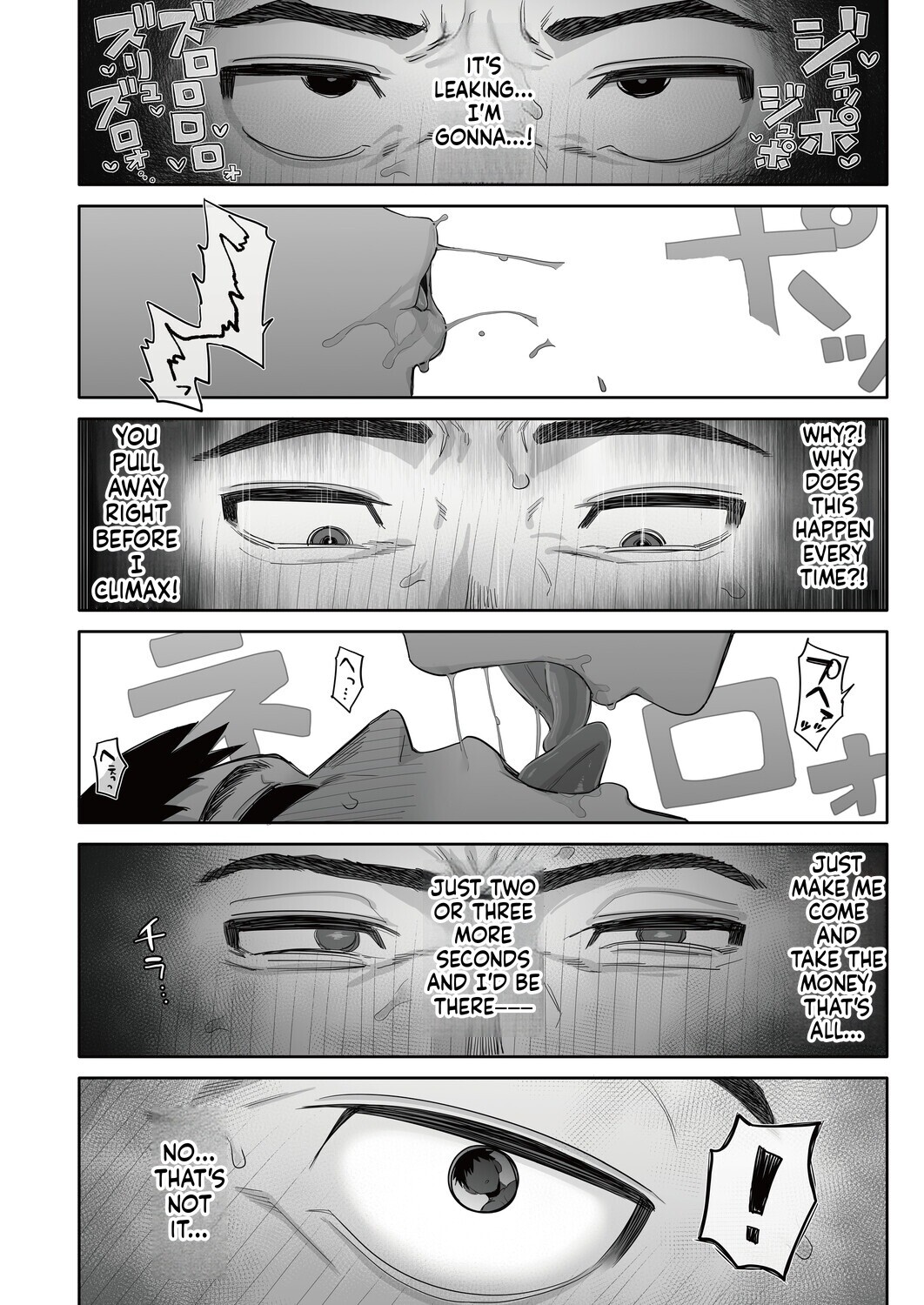 Hentai Manga Comic-What happens if you can withstand the incredible tongue skills of a prostitute who has take care of you for 10 minutes...?-Read-16